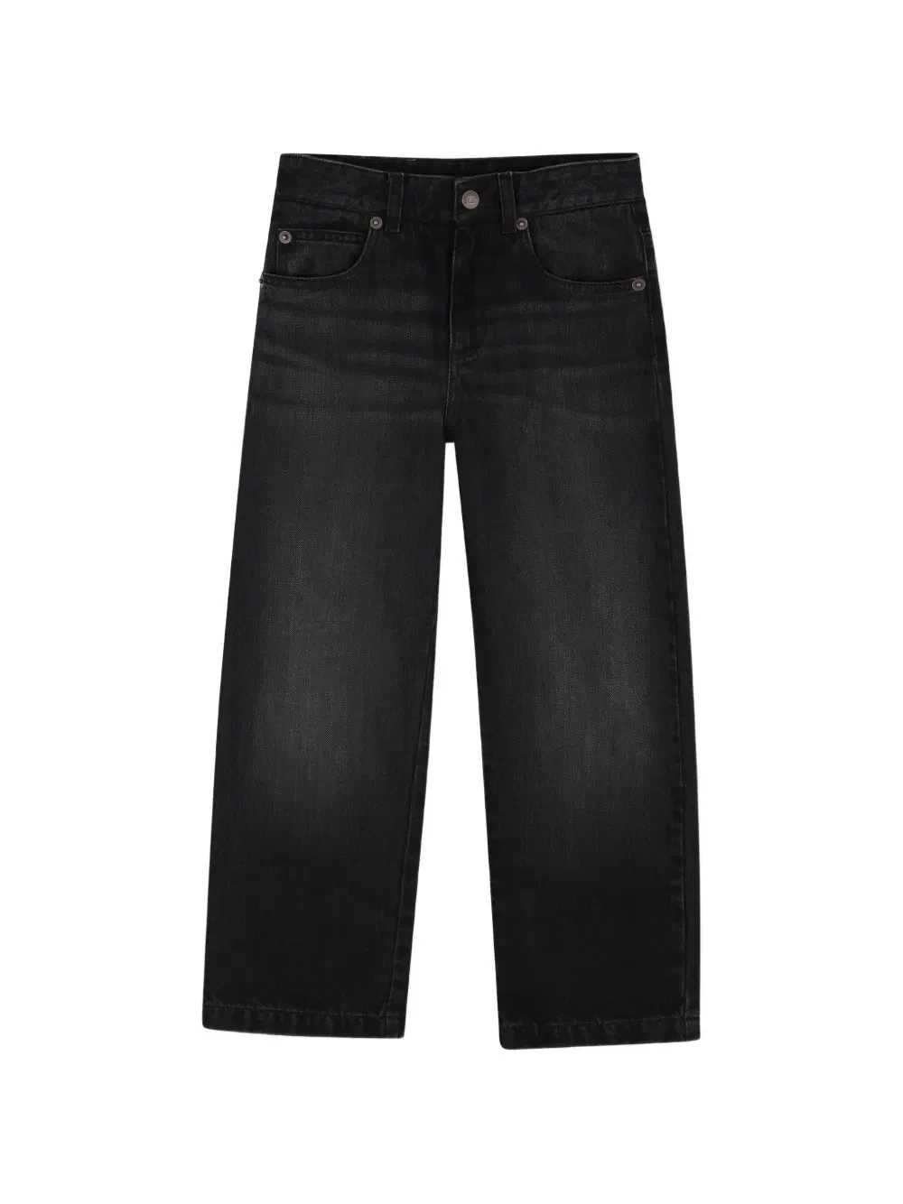 Джинсы с эффектом потертости Chloe Kids, черный