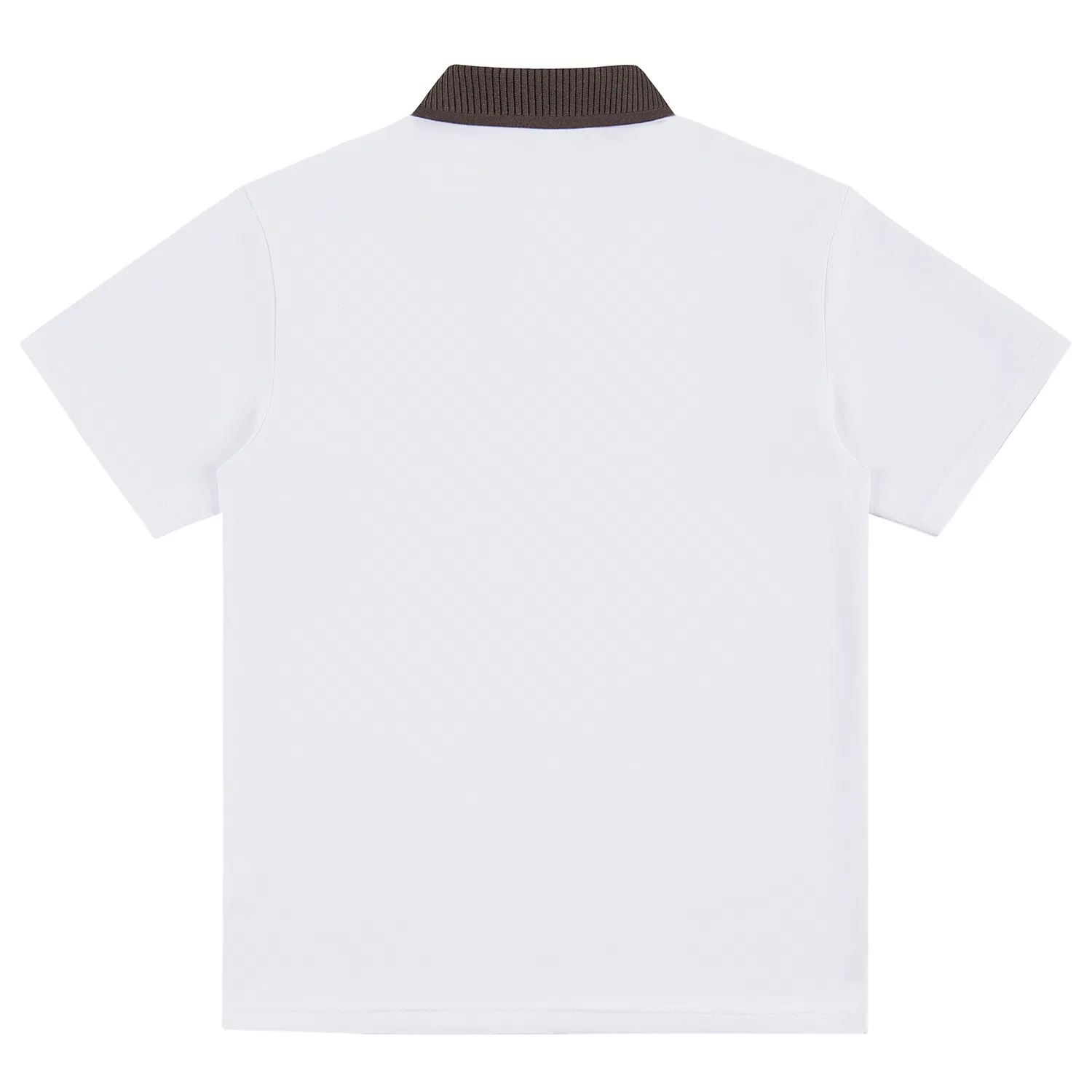 Детская футболка с воротником Unisex Lapel Moderate MostwantedLab, White — фото 3