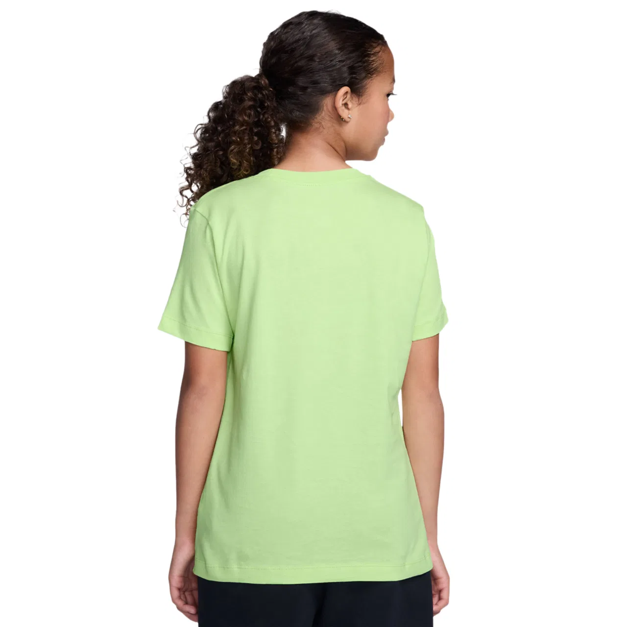 Футболка для мальчиков NSW EMB Futura Nike, цвет Light Liquid Lime/White — фото 2