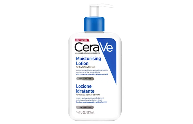 Женский увлажняющий лосьон для лица и тела CeraVe, 473 мл