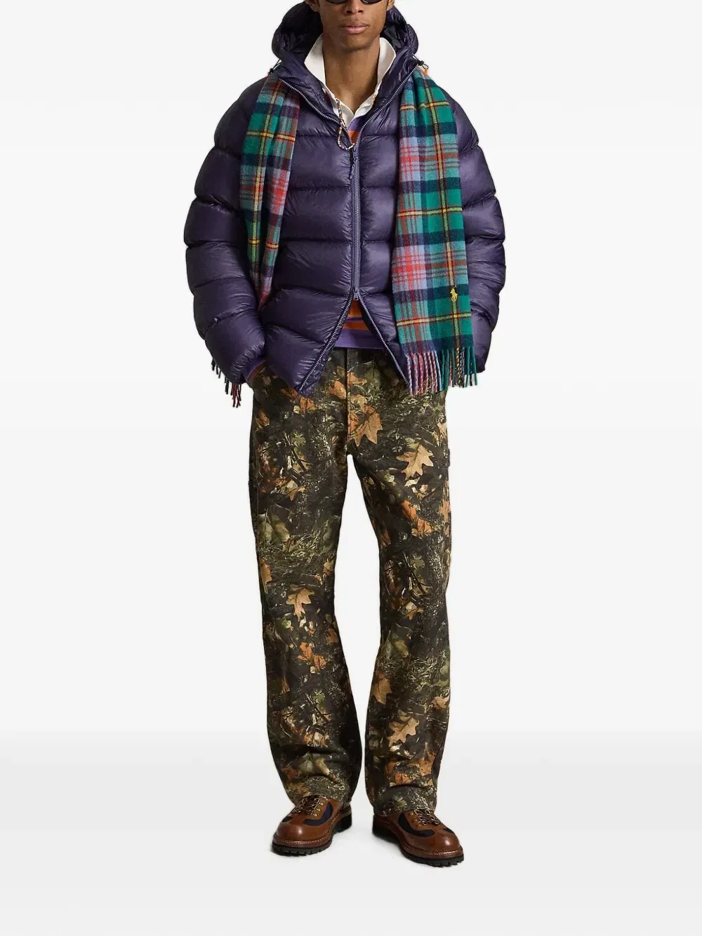 Брюки Polo Dungaree Fit с принтом POLO RALPH LAUREN, зеленый — фото 2