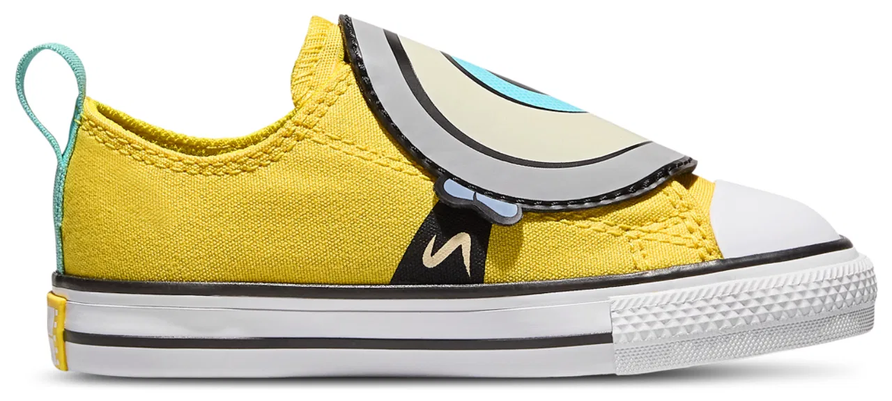 Кроссовки для мальчиков Chuck Taylor All Star Minion Converse, цвет Yellow/Black/White