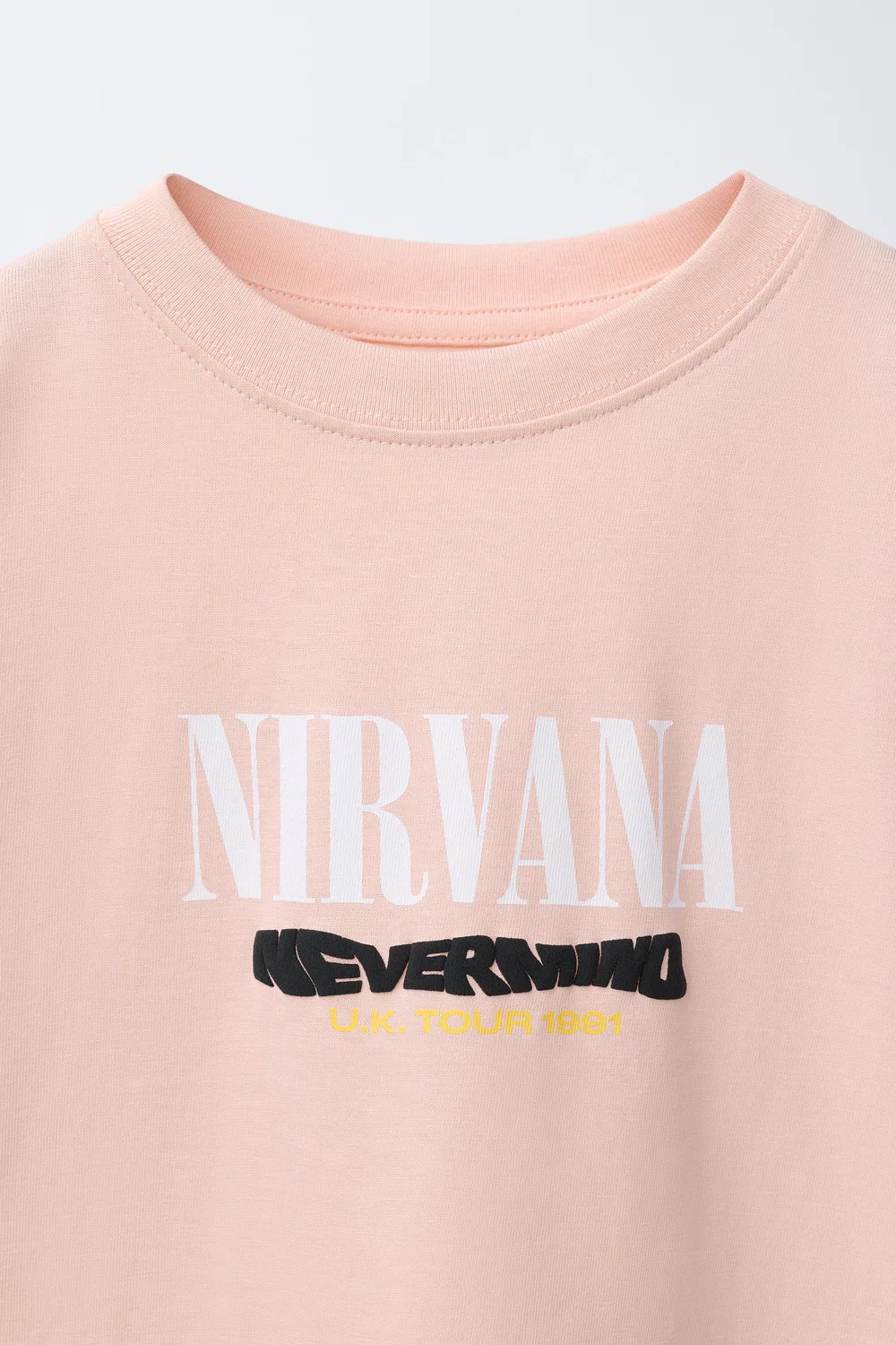 Футболка с принтом NIRVANA ZARA, Orange — фото 3