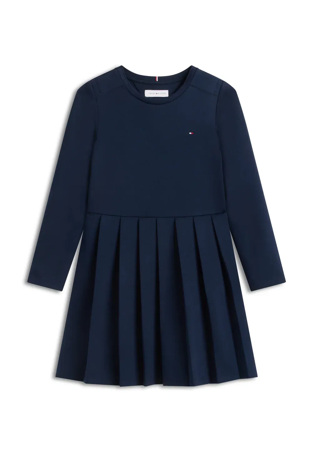 Платье-Скейтер Adp essential ls - повседневное платье Tommy Hilfiger, Dark Blue