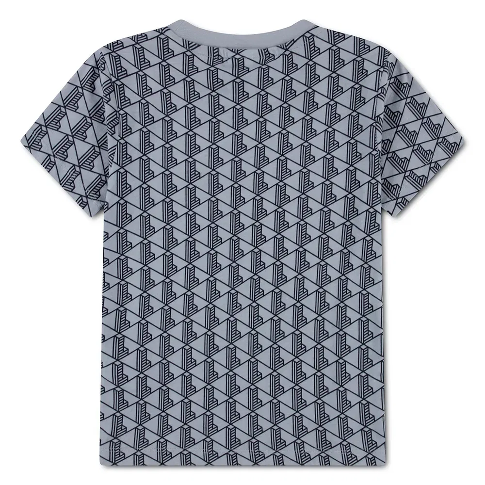 Футболка Lacoste Kids, серый — фото 2