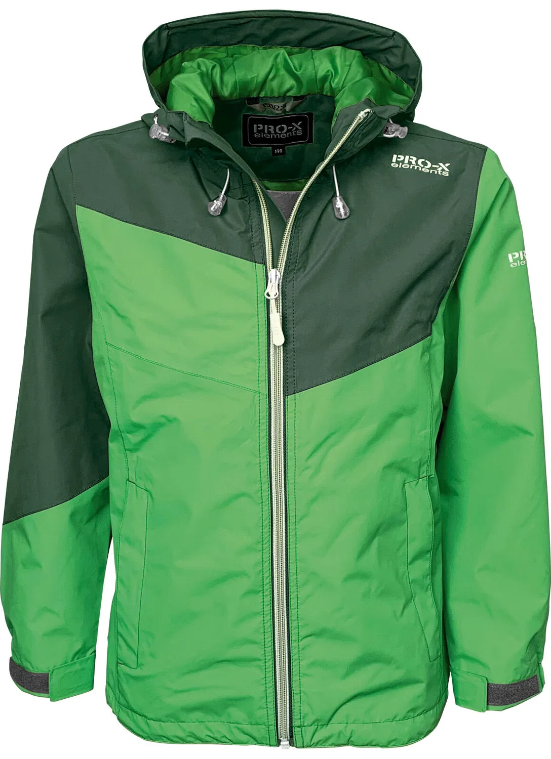 Детская функциональная куртка MILO Pro-X Elements, Poison Green - Hydro Green