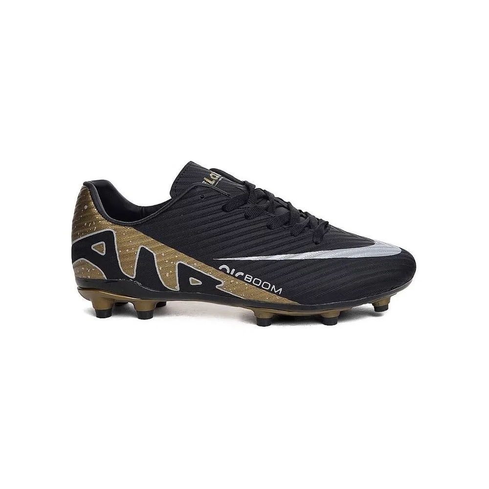 Детские футбольные бутсы с шипами для мальчиков, Black Gold, модель 570 Laliga
