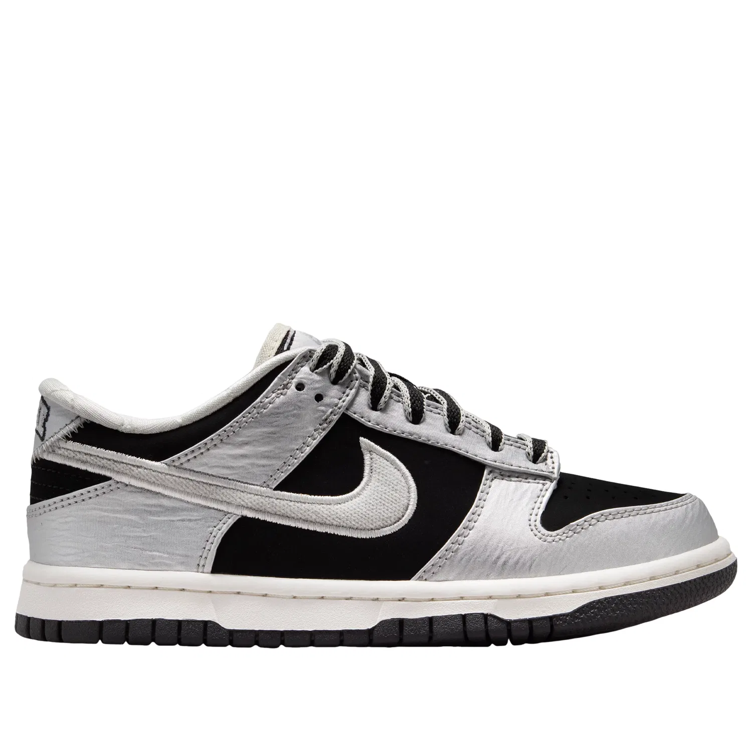Детские кроссовки с низким верхом Nike Dunk Low Metallic, черный — фото 2