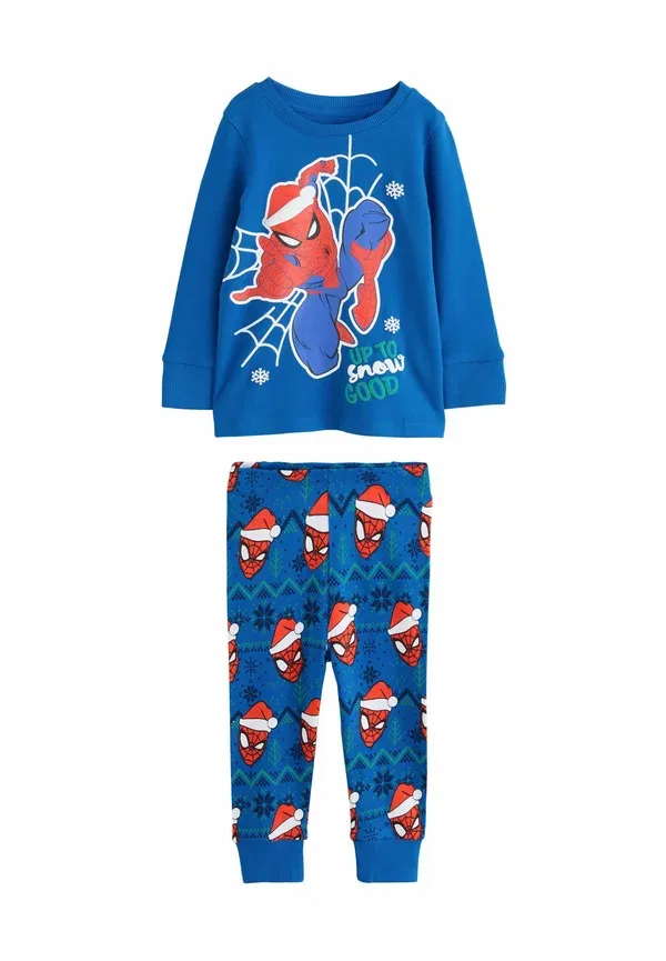Комплект пижамы с принтом Regular fit Next, blue/red Spiderman, красный