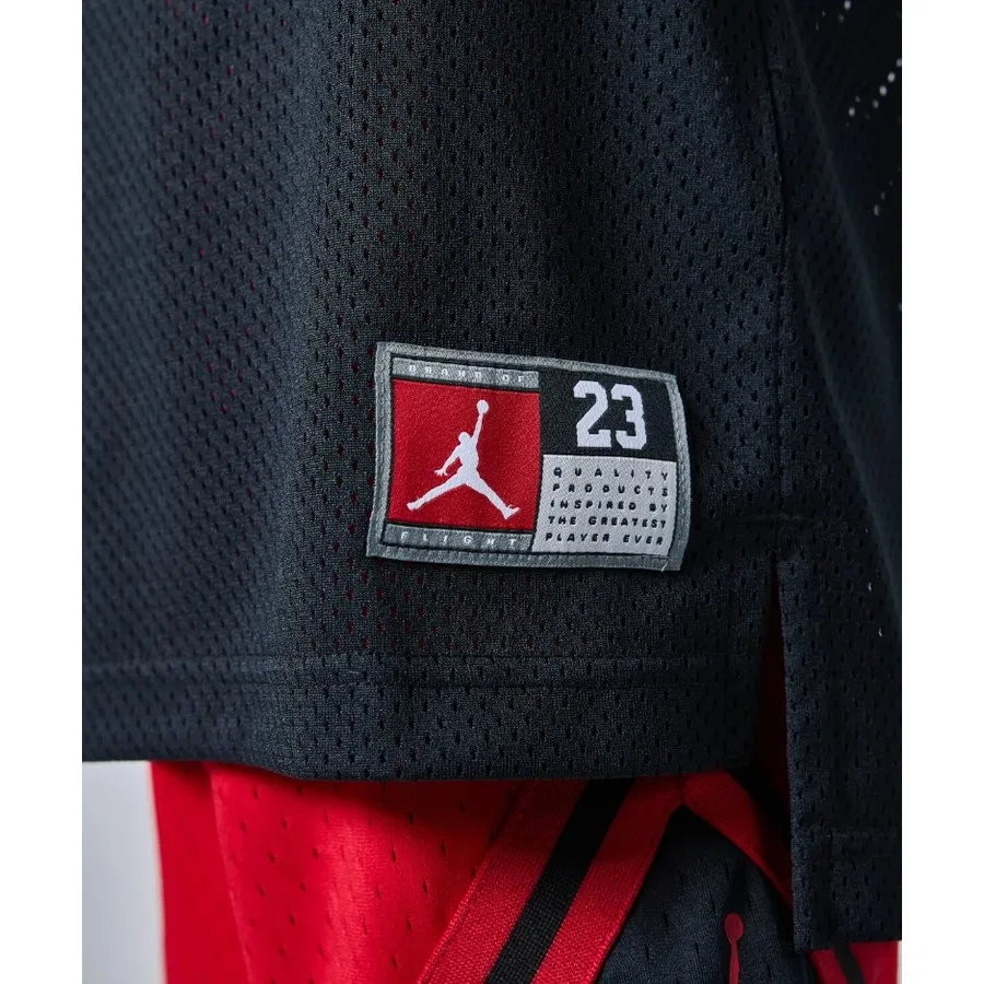 Детская футболка-джерси Nike Jordan 23, Черный — фото 4