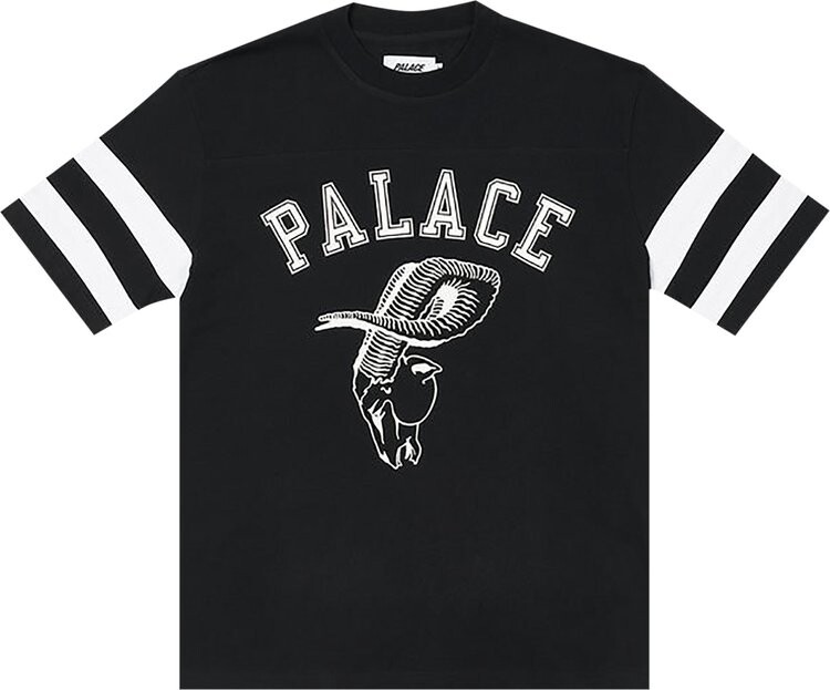 

Футболка Palace Goat Football Jersey 'Black', черный