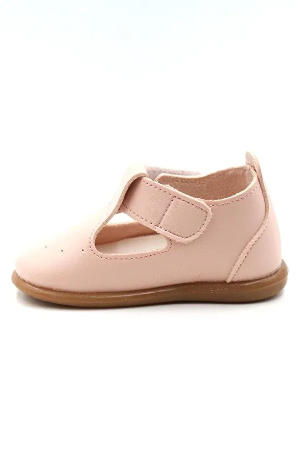 Детские ортопедические туфли для мальчиков на липучке Osi first step Macco Shoes, Powder — фото 4