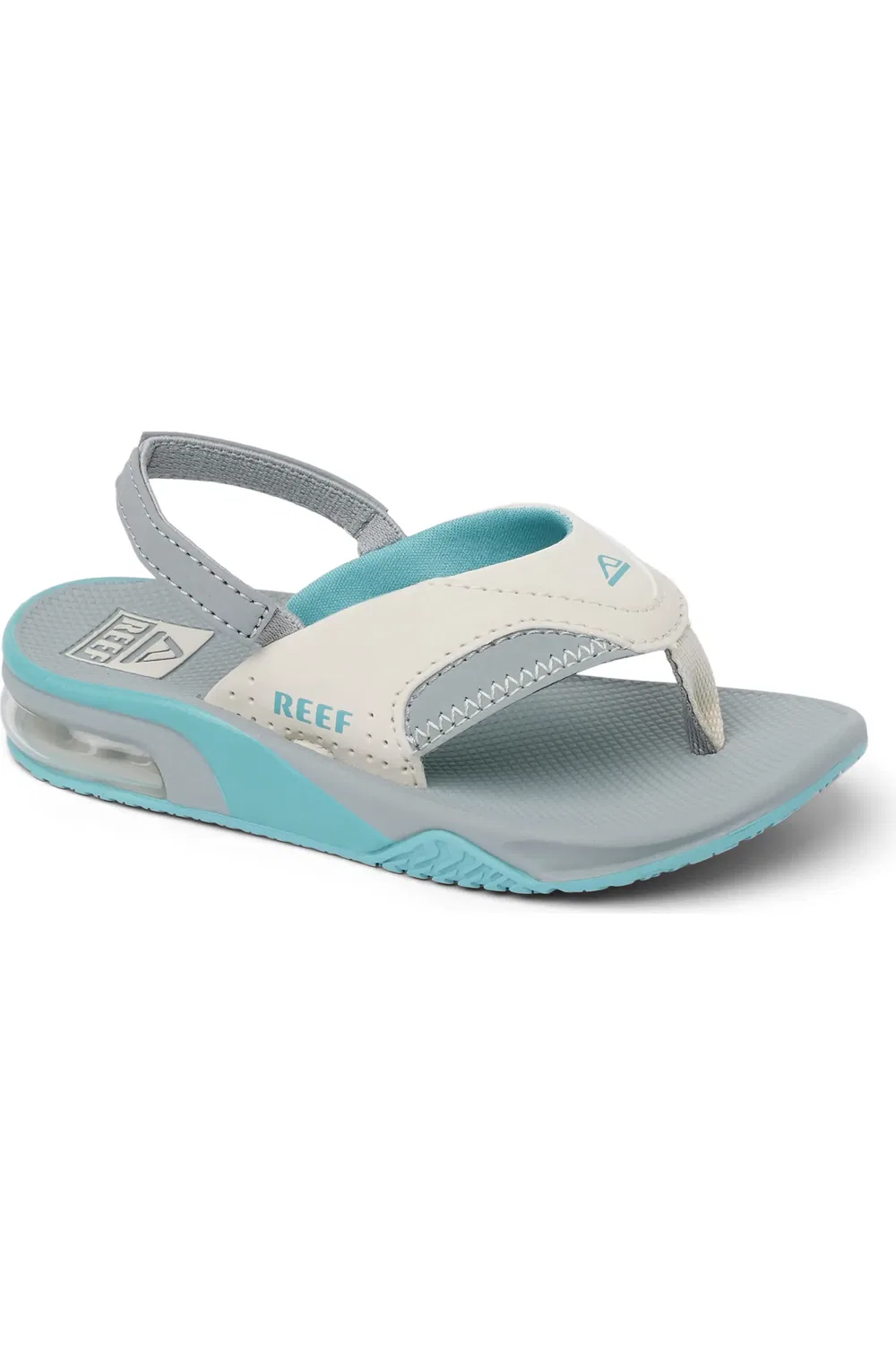 Детские сандалии водонепроницаемые Fanning Flip Flop Reef, бежевый/серый/синий