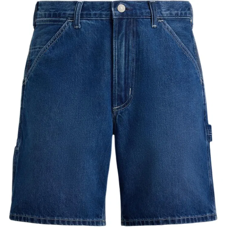 Шорты джинсовые мужские Polo Sport свободного кроя Polo Ralph Lauren, Blue