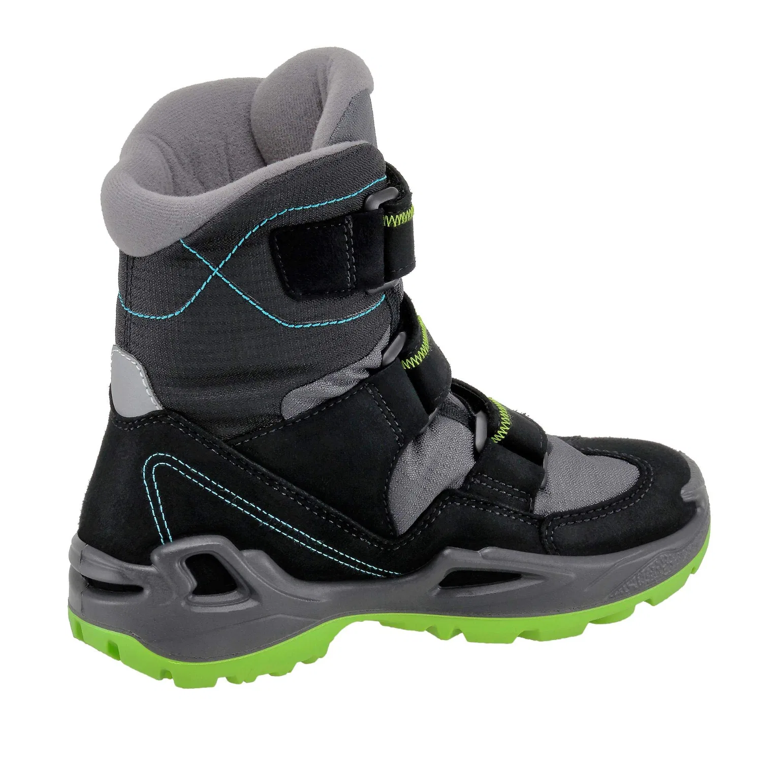 Детские зимние ботинки для мальчиков Milo Gtx Hi LOWA, Grey — фото 4