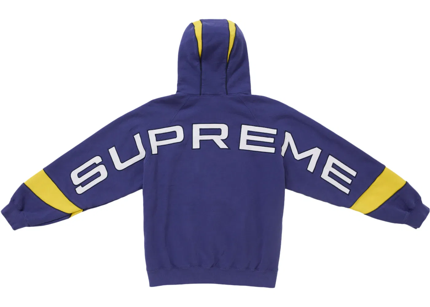Мужской худи с принтом Supreme (SS25), Washed Navy — фото 2