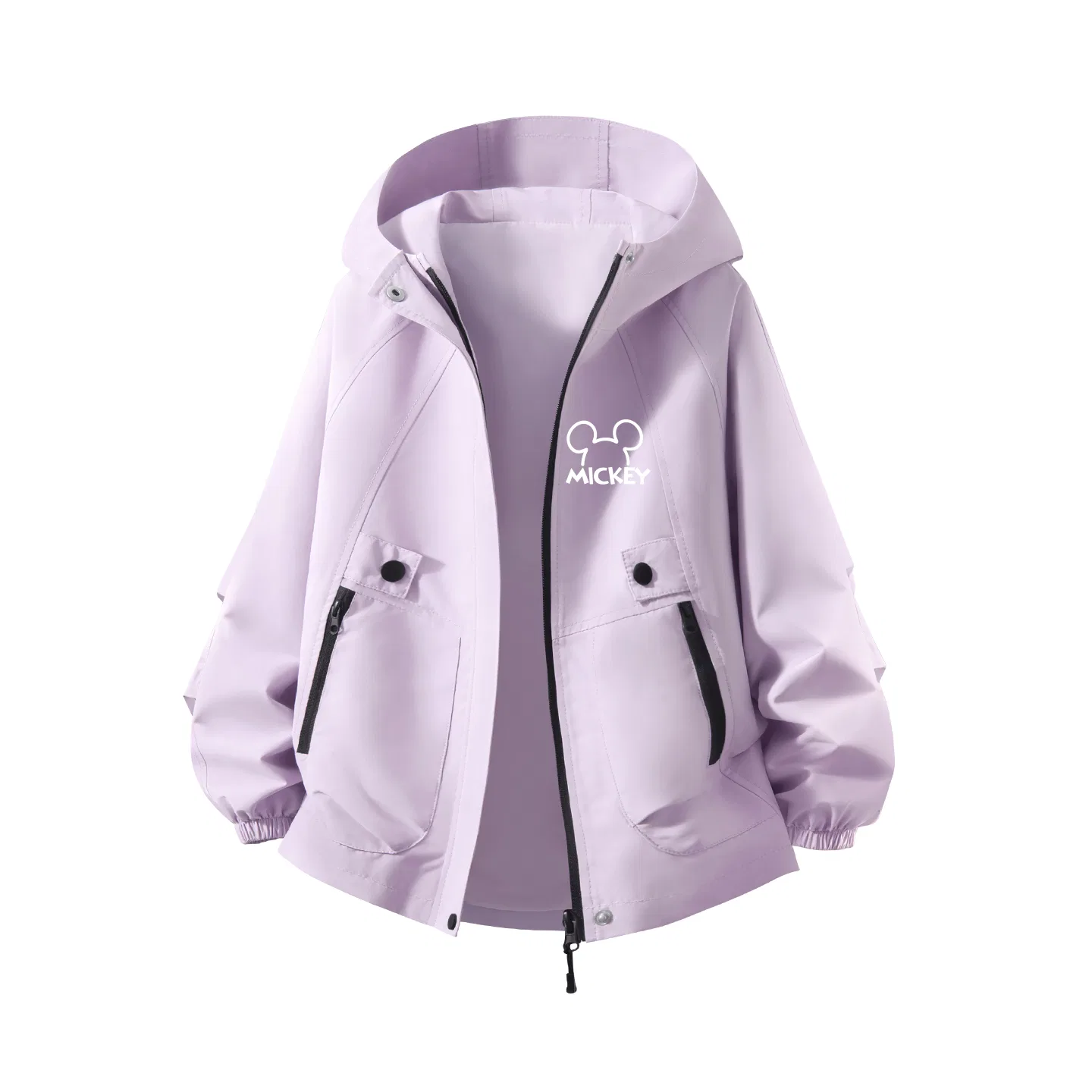 Детская куртка с капюшоном, плотная, Thick Board Di Line K Purple, Disney, Thick Board Di Line K Purple