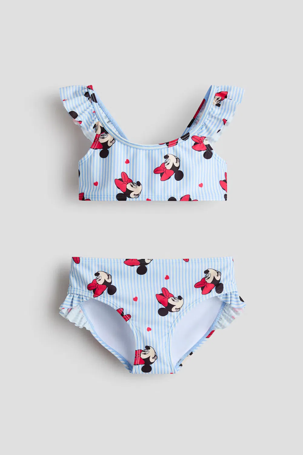 Бикини с принтом H&M, Hellblau/Minnie Maus