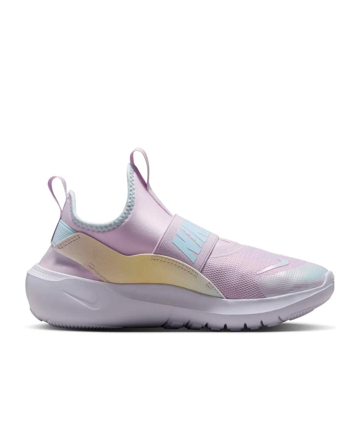 Детские кроссовки с мягкой стелькой Flex Runner 4 Bleached Lilac NIKE, Bleached Lilac — фото 3