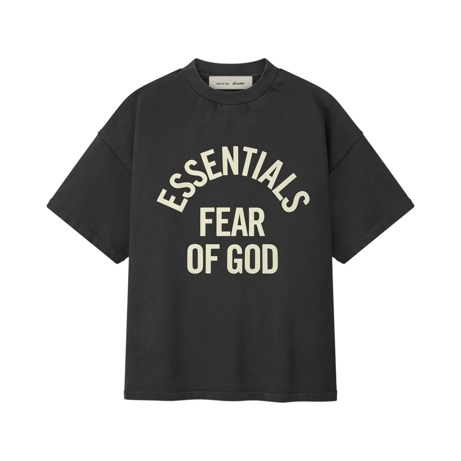 Футболка с коротким рукавом Fear of God Essentials Campus 90s, черный