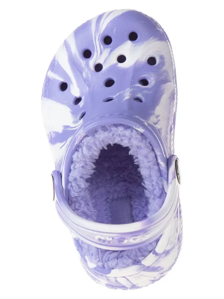 Сабо с подкладкой Baya Lined Crocs, лиловый — фото 4