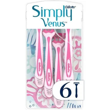Бритвенный станок женский Gillette Simply Venus, 6 шт.