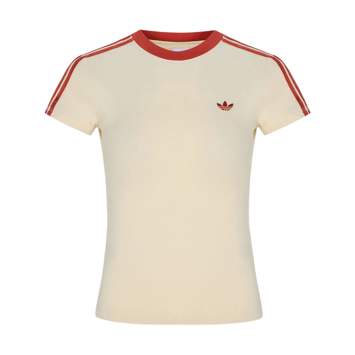 Женская футболка с круглым вырезом Wonder White Adidas Originals, Wonder White