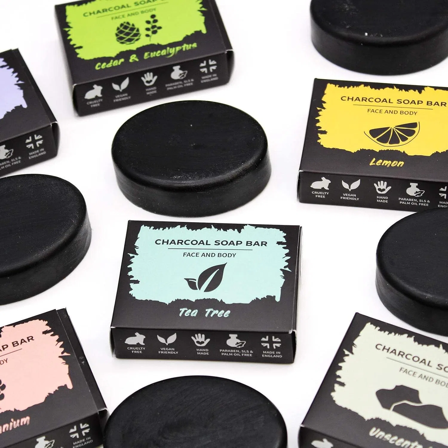 Твердое мыло Charcoal Soap Bar, Ancient Wisdom, 100 г — фото 3