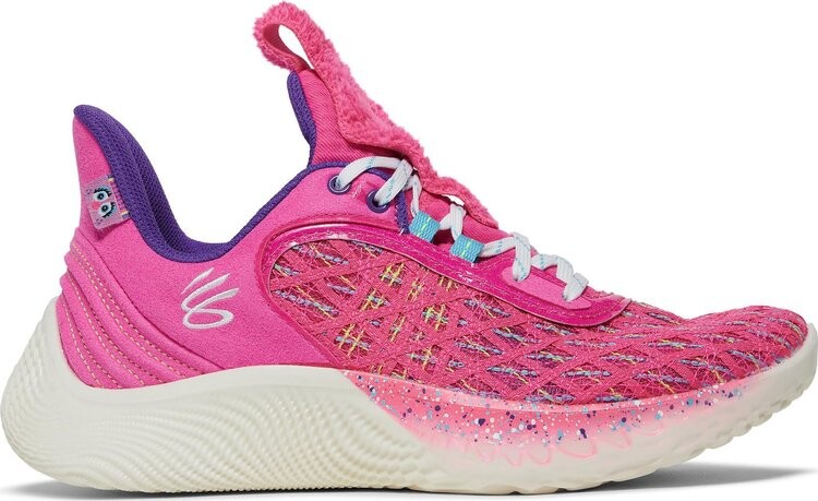 

Кроссовки Sesame Street x Curry Flow 9 GS Street Pack - Abby Cadabby, розовый