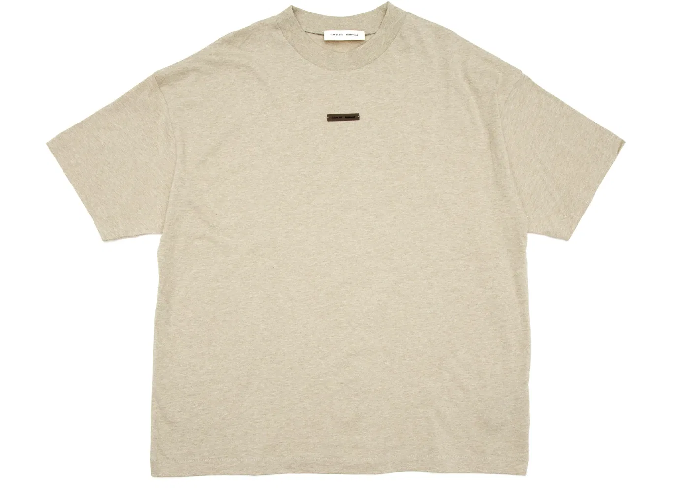 Мужская футболка с коротким рукавом Tee Fear of God, Heather Stone