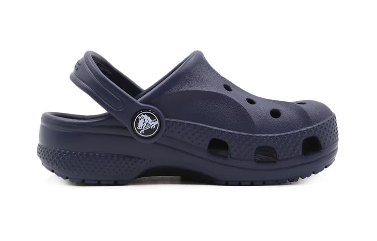 Детские сандалии-клоги с перфорацией Classic Clog Crocs, Dark Blue — фото 3