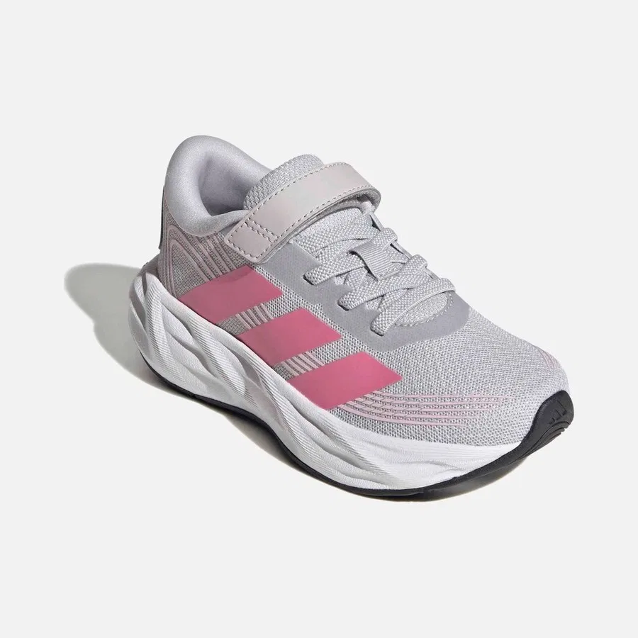 Кроссовки спортивные с шнуровкой adidas Galaxy 8 El C, Зеленый — фото 4