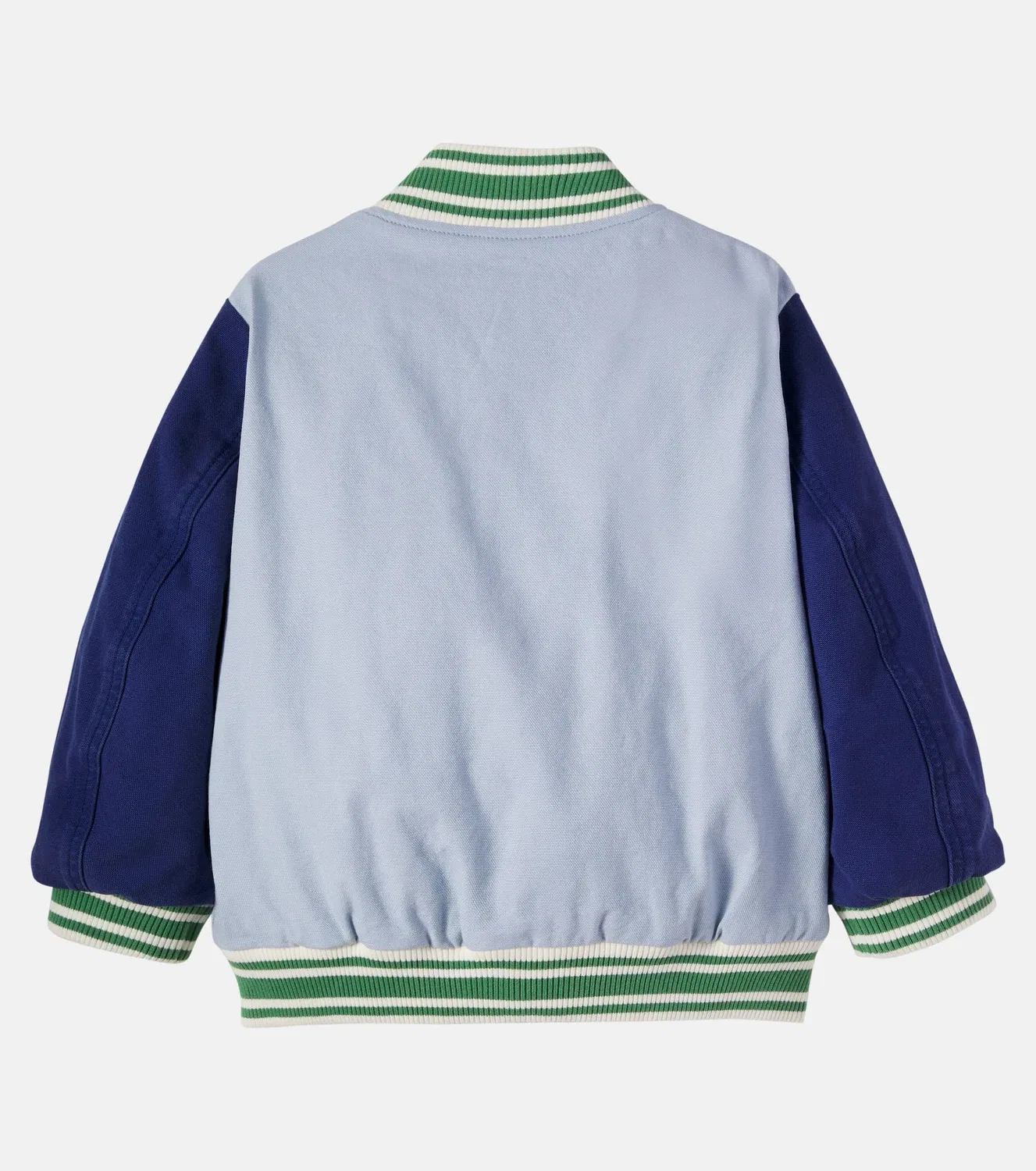 Куртка-бомбер из хлопкового канваса, Stella Mccartney Kids, мультиколор — фото 3