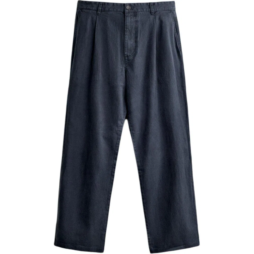 Мужские брюки повседневные прямого кроя Sea Blue ZARA, Sea Blue