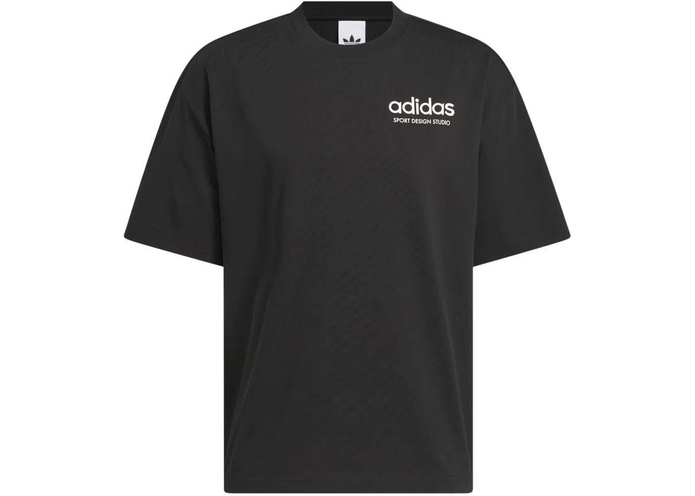 Мужская футболка с принтом Design GFX Adidas, черный