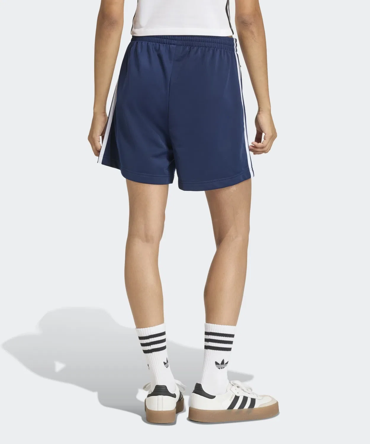 Женские шорты свободного кроя с принтом Firebird Classic Adidas Originals, Blue — фото 2