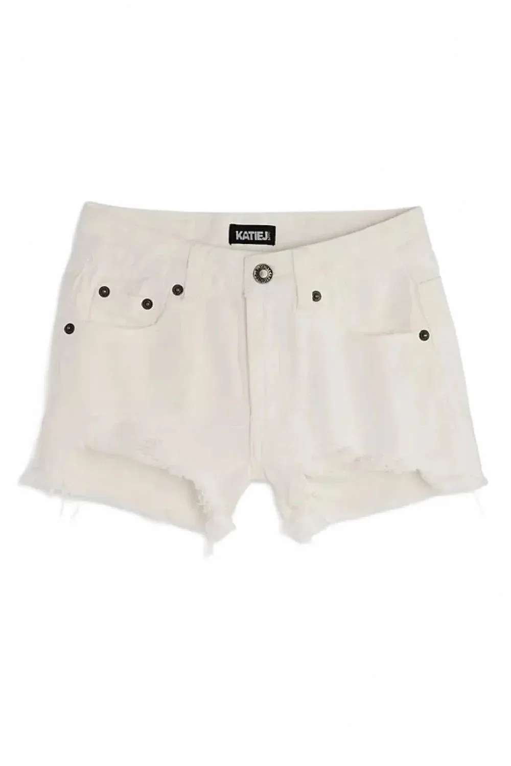 Детские шорты для девочек с завышенной талией Malibu Short KatieJnyc, White