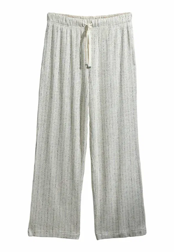 Комплект пижамы из полосатого трикотажа Tall fit Short sleeve loungewear set Next, Monochrome stripe — фото 3