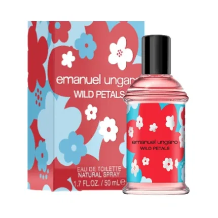 Туалетная вода цветочная Wild Petals Emanuel Ungaro