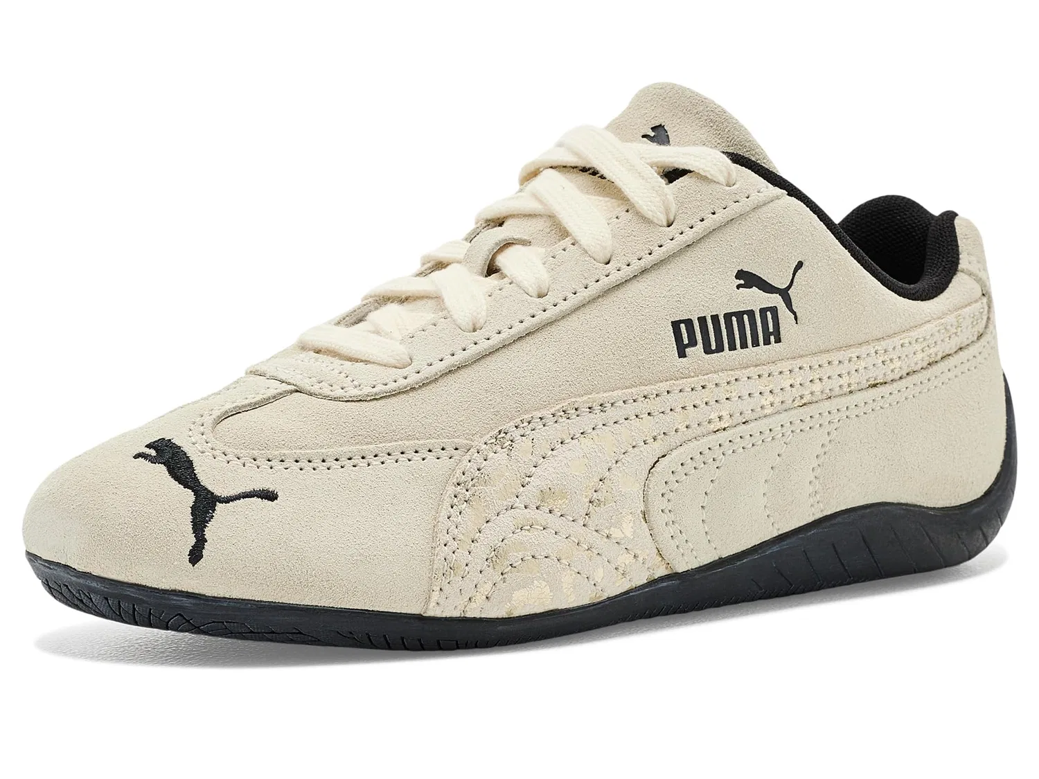 Кроссовки Speedcat Cheetah Shoes (для больших детей) Puma Kids, Sugared Almond/Puma Black/Puma Gold — фото 2