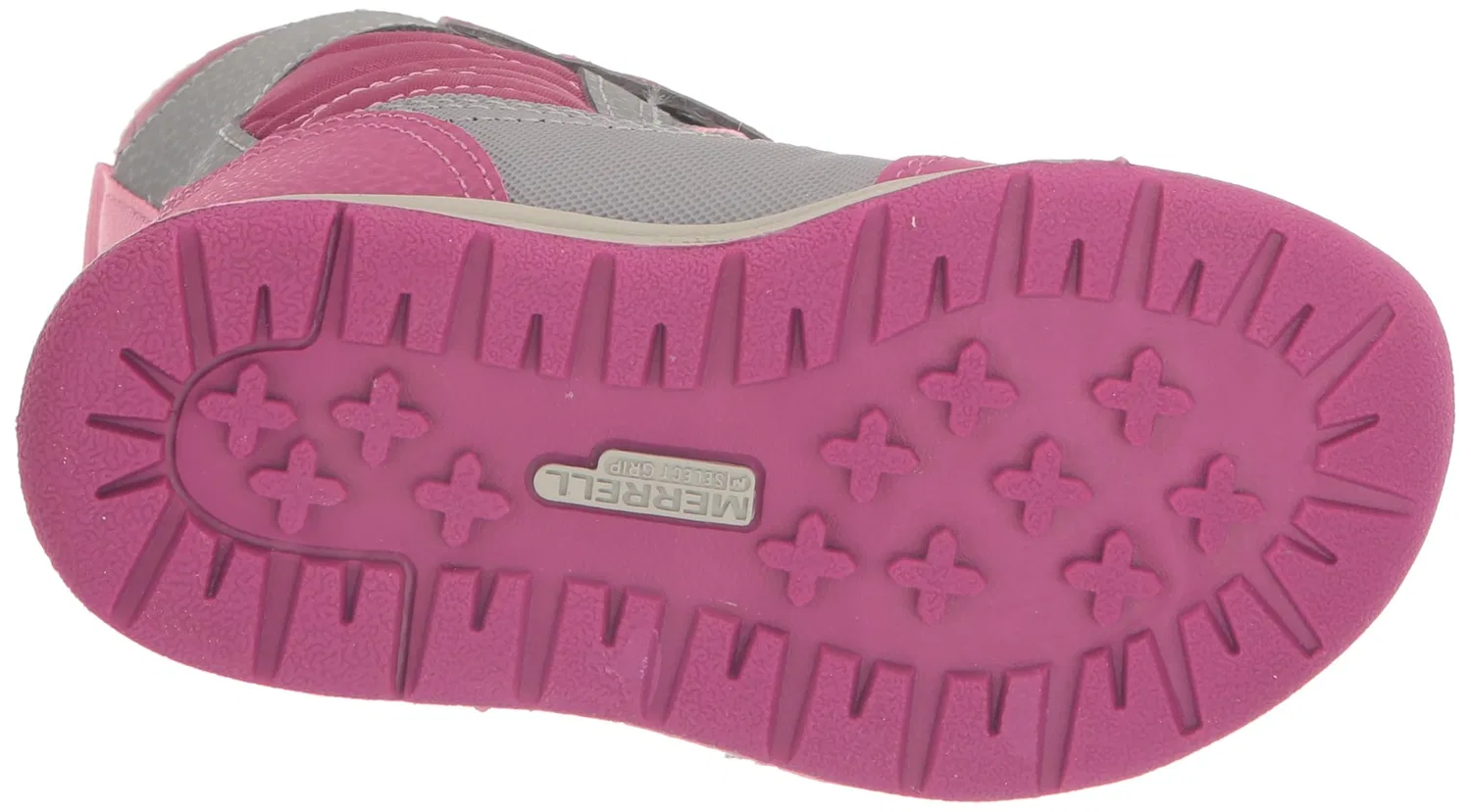 Детские снежные ботинки для мальчиков водонепроницаемые Snow Storm 2.0 Jr Waterproof Merrell, Berry Grey — фото 4