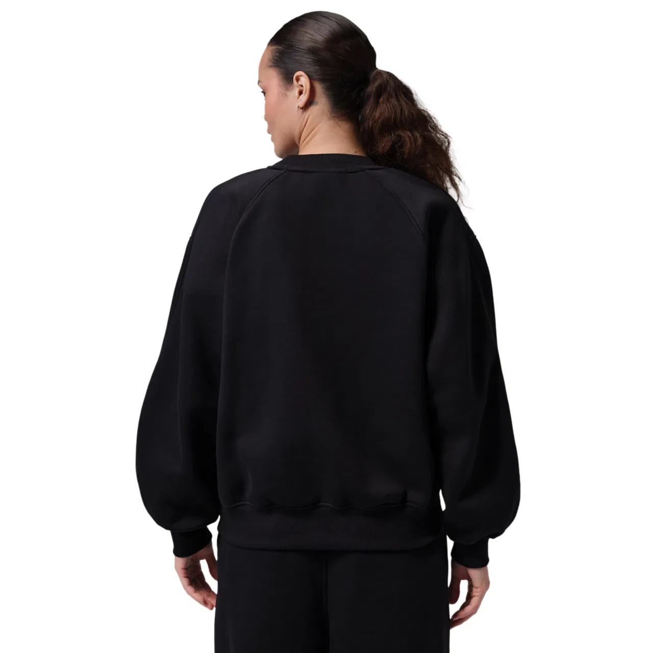 Женский свитшот из футера с регланом Jordan Brooklyn Fleece, Jordan, Black — фото 2