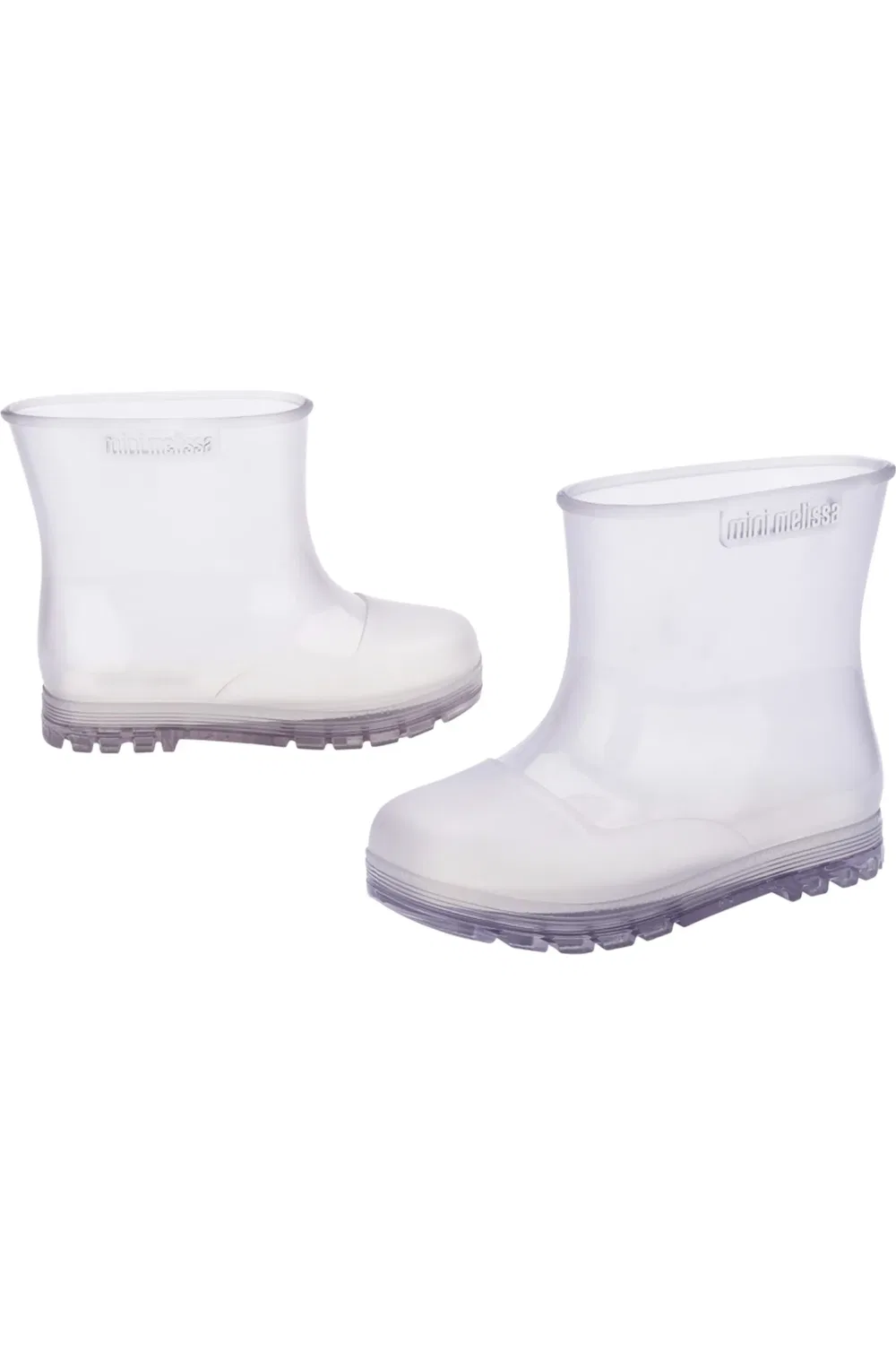 Детские сапоги дождевые ароматизированные Welly Rain Boots Mini Melissa, Clear — фото 4