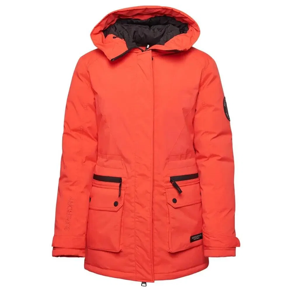 Женская стеганая парка Superdry City, Rot