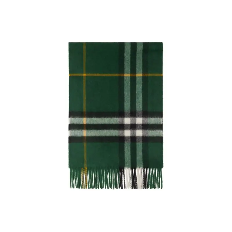 

Burberry Вязаный шарф унисекс зеленый, Green