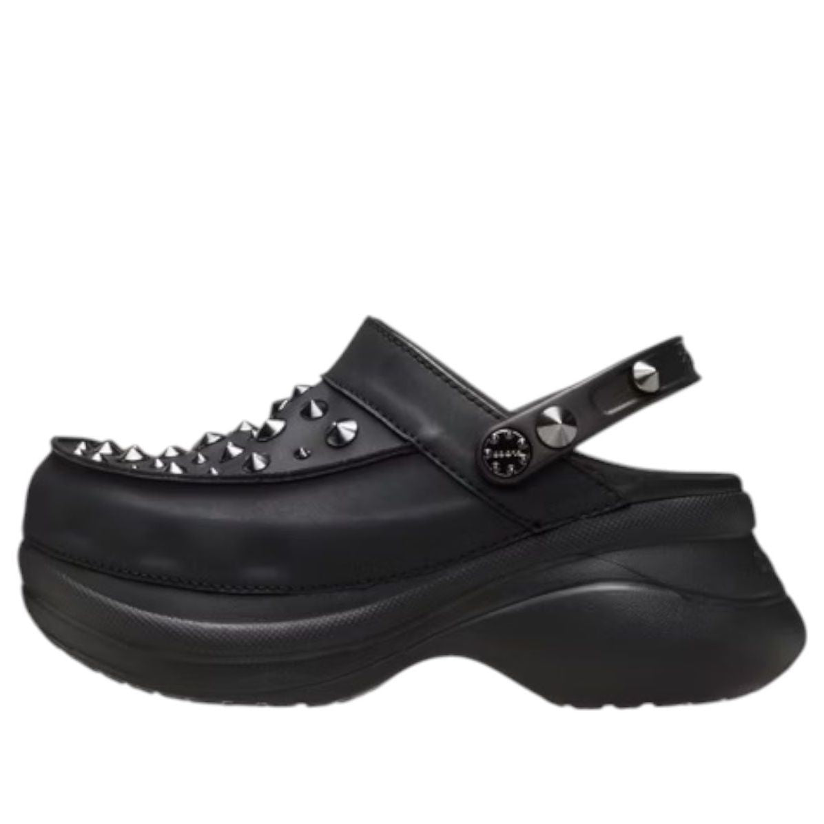 Сабо (WMNS) Crocs Bae Studded Clog 'Black'