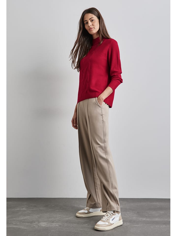 

Пуловер Street One Pullover, красный