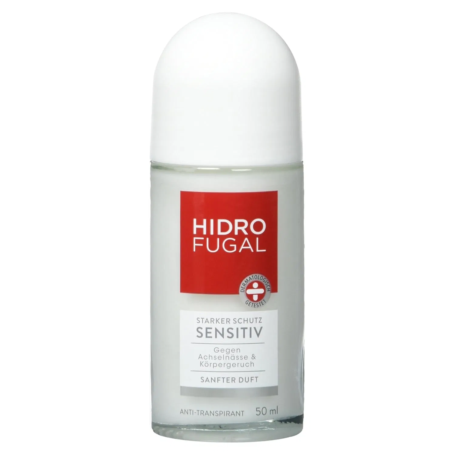 Роликовый дезодорант-антиперспирант Hidrofugal Sensitive, 50 мл Hidrofugal