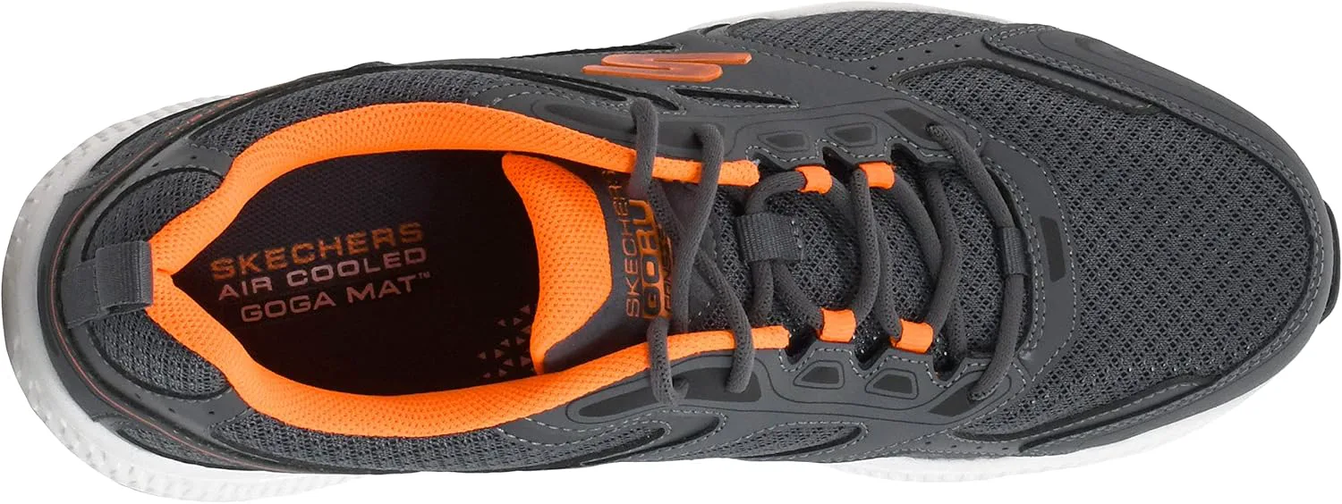 Мужские кроссовки Skechers Go Run Consistent - для бега и ходьбы, оранжевый — фото 4