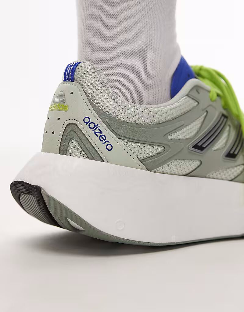 Кроссовки Adidas Originals Adizero Aruku светло-голубого цвета — фото 3